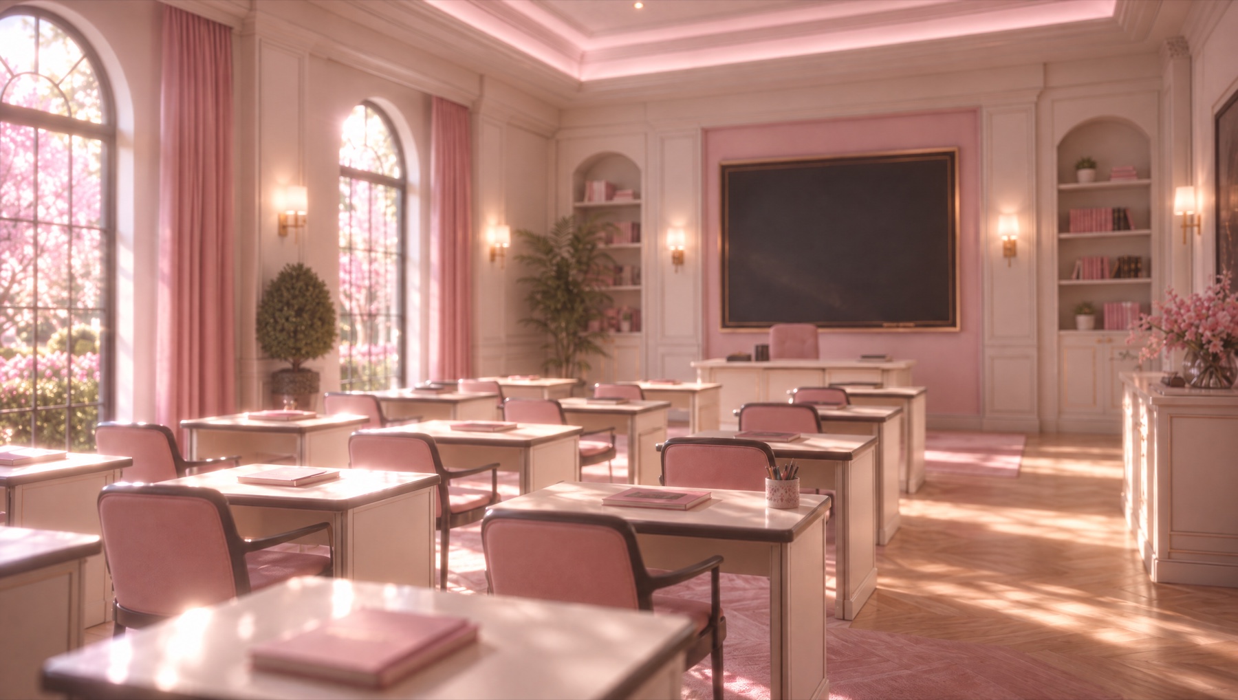 The room is ready for ideas to become real things.