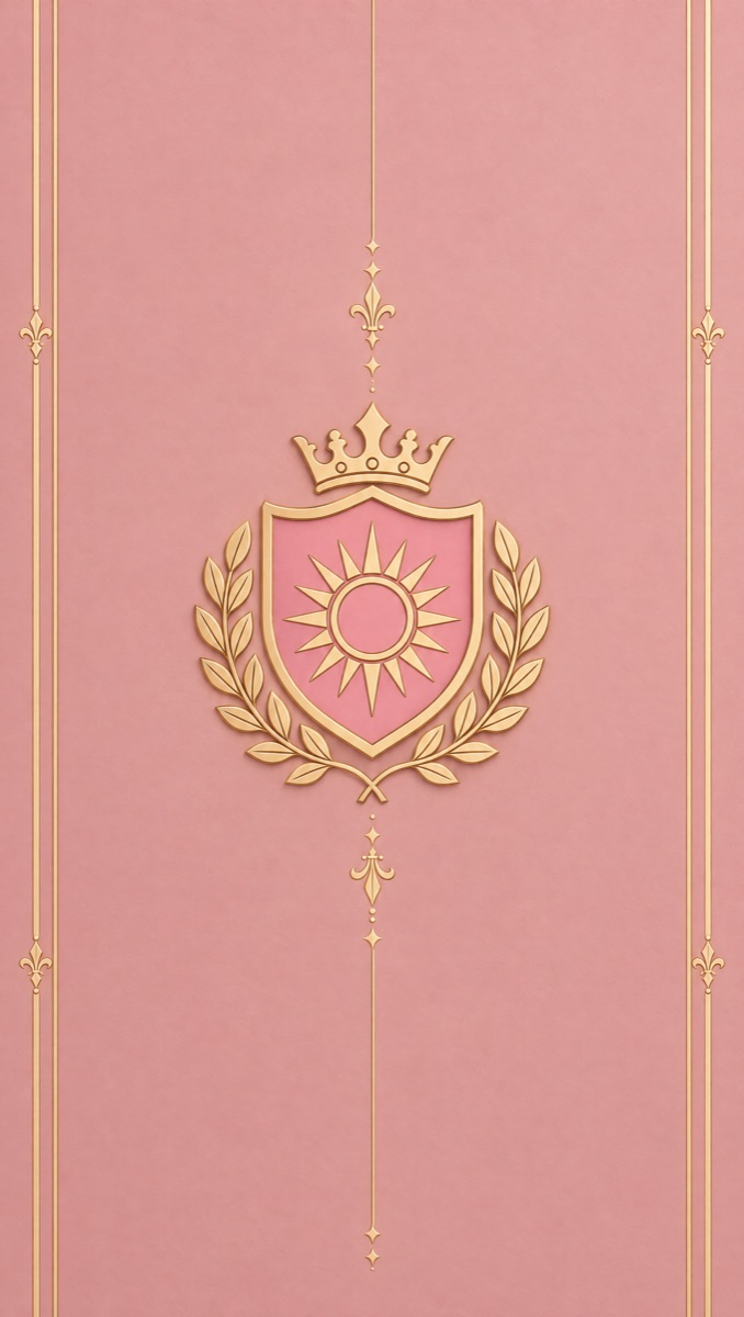 Blush Sovereign Crest wallpaper